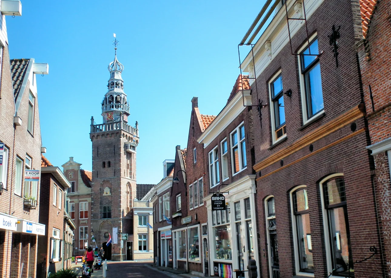The historic harbour of Monnickendam